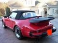  1989 911 Carrera Turbo Cabriolet Guards Red