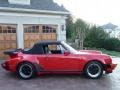  1989 911 Carrera Turbo Cabriolet Guards Red