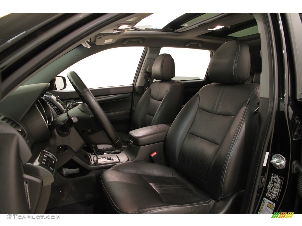2011 Sorento SX V6 AWD - Ebony Black / Black photo #5