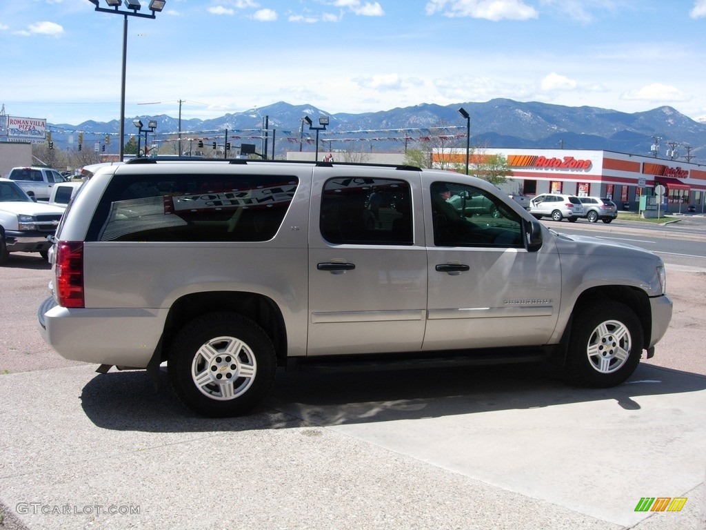 2007 Suburban 1500 LS 4x4 - Silver Birch Metallic / Light Titanium/Dark Titanium photo #6