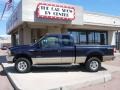 2000 Deep Wedgewood Blue Metallic Ford F250 Super Duty Lariat Extended Cab 4x4  photo #3