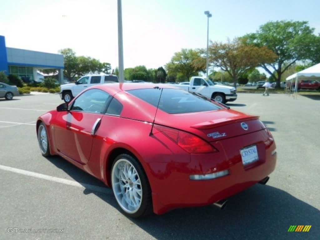 2005 350Z Enthusiast Coupe - Redline / Charcoal photo #3