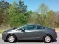 Polished Metal Metallic 2012 Honda Civic LX Coupe