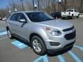 2016 Silver Ice Metallic Chevrolet Equinox LS AWD  photo #9