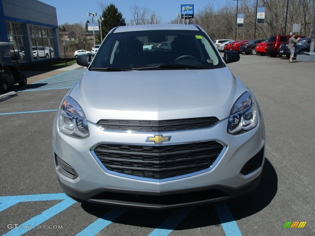 2016 Equinox LS AWD - Silver Ice Metallic / Jet Black photo #10