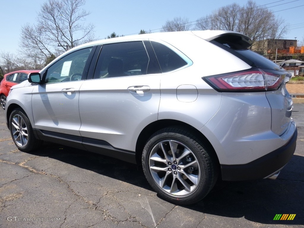 Ingot Silver 2016 Ford Edge Titanium AWD Exterior Photo #112292235