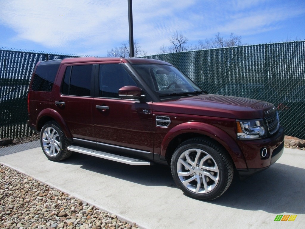 2016 LR4 HSE - Montalcino Red Metallic / Ebony/Ebony photo #1