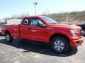 Race Red - F150 XL SuperCab 4x4 Photo No. 1