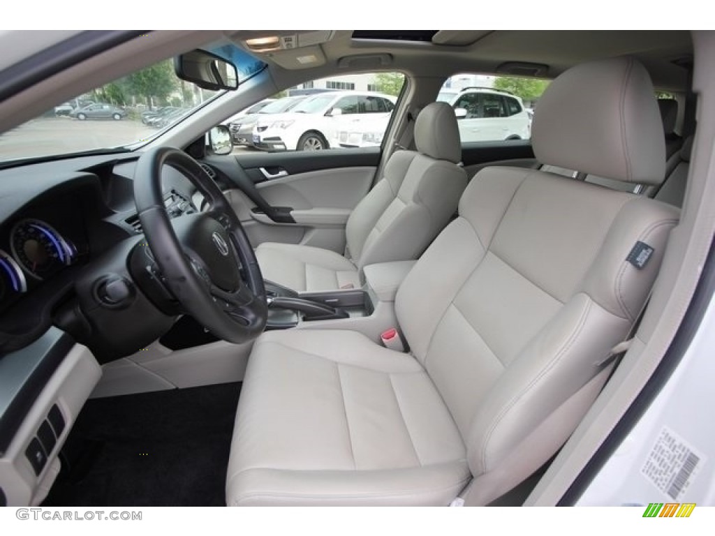 2013 Acura TSX Technology Sport Wagon Front Seat Photo #112294551