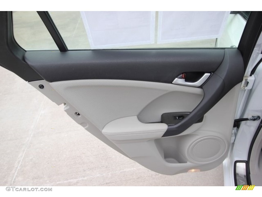 2013 Acura TSX Technology Sport Wagon Parchment Door Panel Photo #112294572