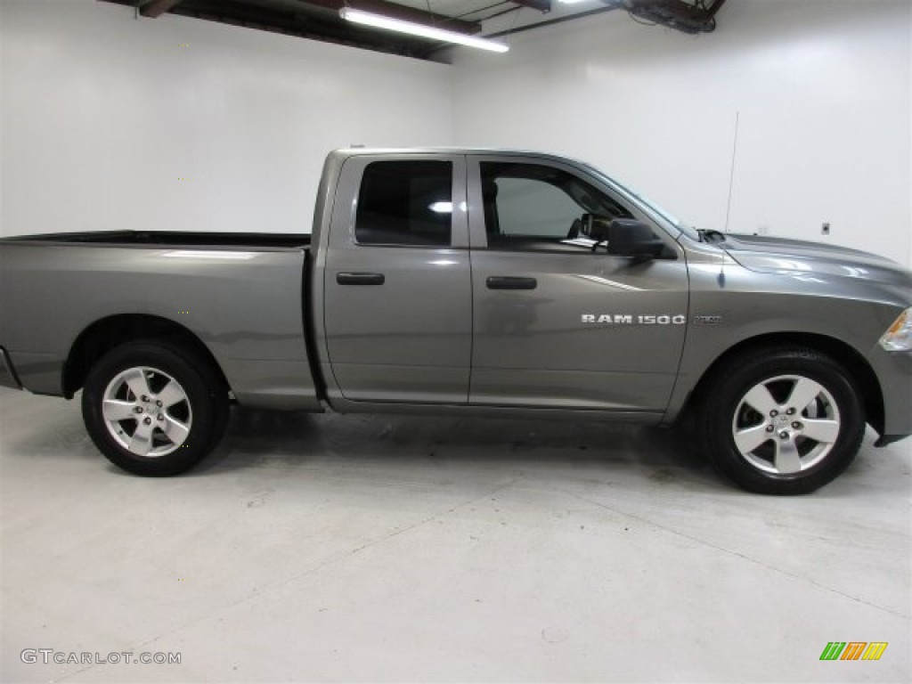 2012 Ram 1500 ST Quad Cab - Mineral Gray Metallic / Dark Slate Gray/Medium Graystone photo #12