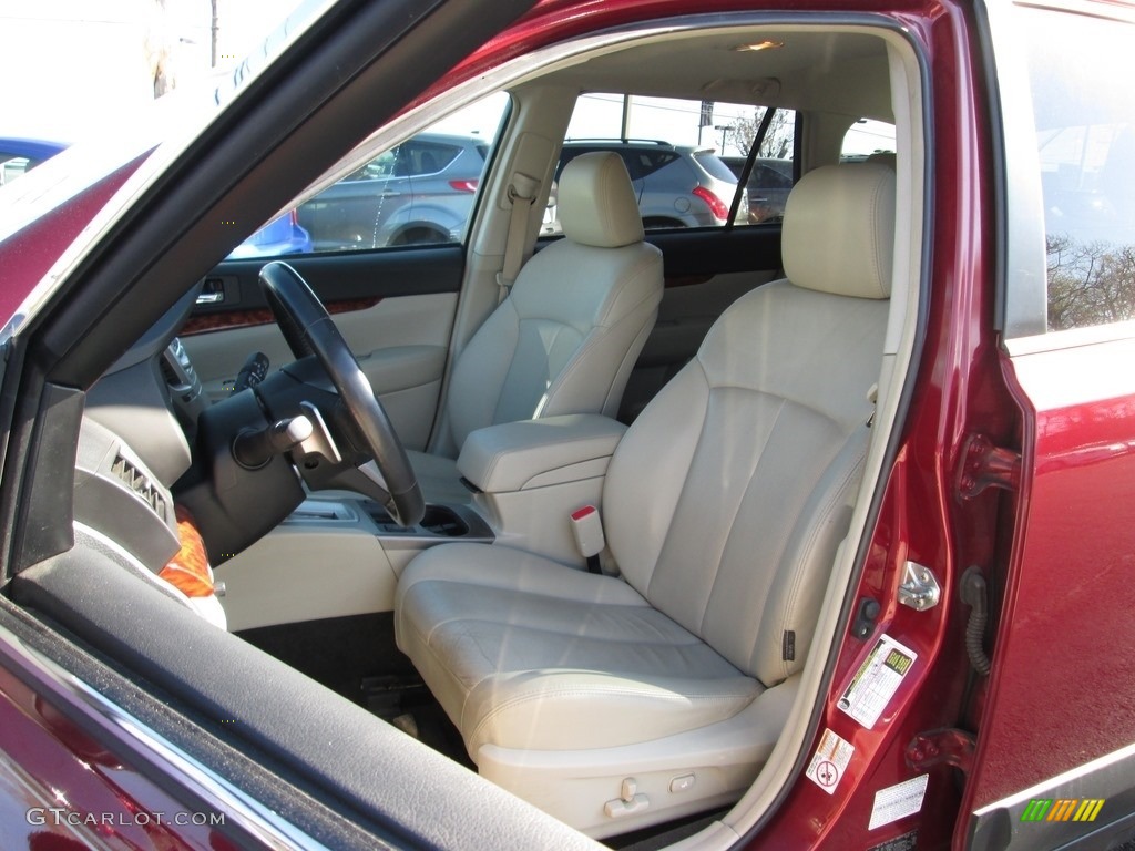 2011 Outback 2.5i Limited Wagon - Ruby Red Pearl / Warm Ivory photo #15