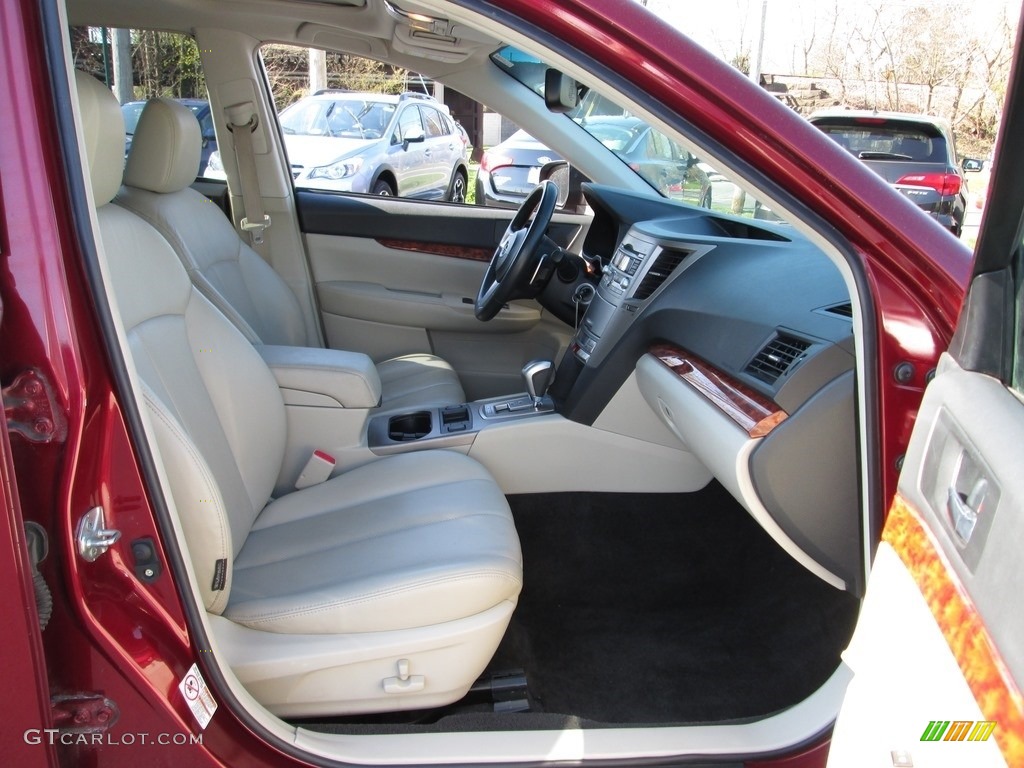 2011 Outback 2.5i Limited Wagon - Ruby Red Pearl / Warm Ivory photo #17