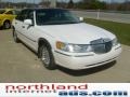 2000 White Pearlescent Tri-Coat Lincoln Town Car Cartier  photo #5