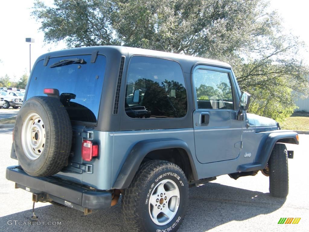 1999 Wrangler SE 4x4 - Gunmetal Pearlcoat / Black photo #5