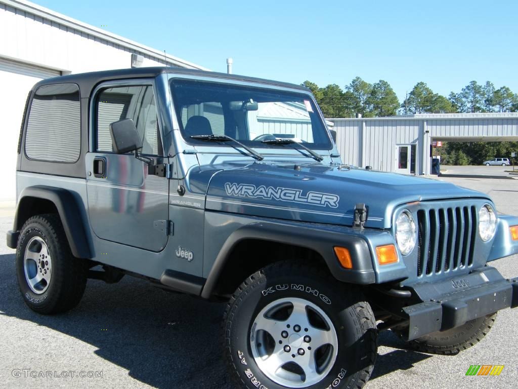 1999 Wrangler SE 4x4 - Gunmetal Pearlcoat / Black photo #7