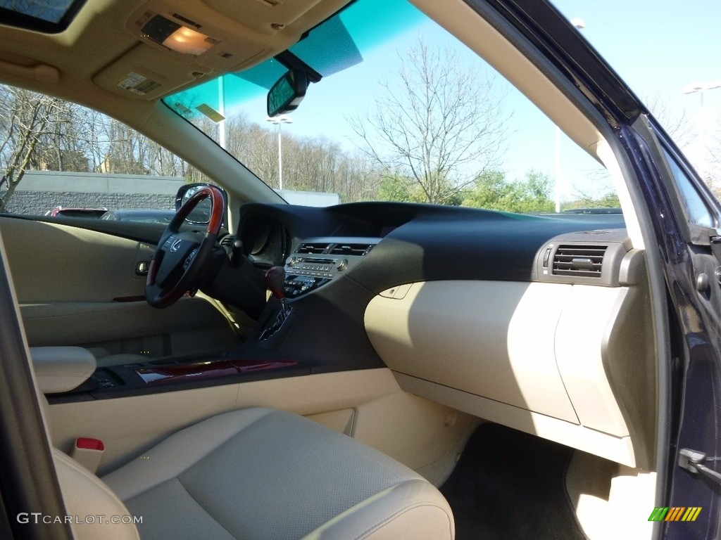 2010 RX 350 AWD - Black Sapphire Pearl / Parchment/Brown Walnut photo #7