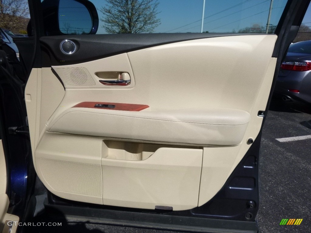 2010 RX 350 AWD - Black Sapphire Pearl / Parchment/Brown Walnut photo #8