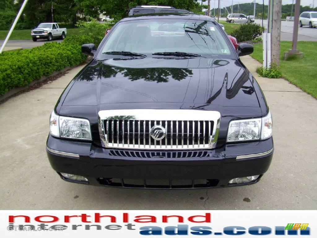 2009 Grand Marquis LS - Black / Medium Light Stone photo #6