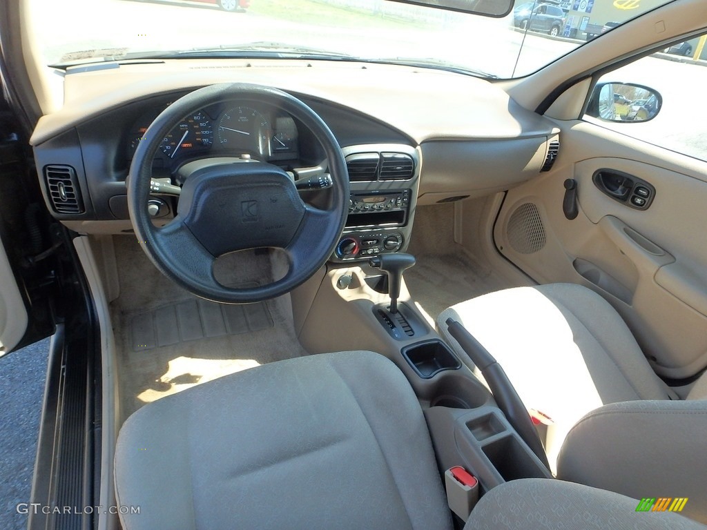 2002 S Series SL1 Sedan - Black Silver / Tan photo #10