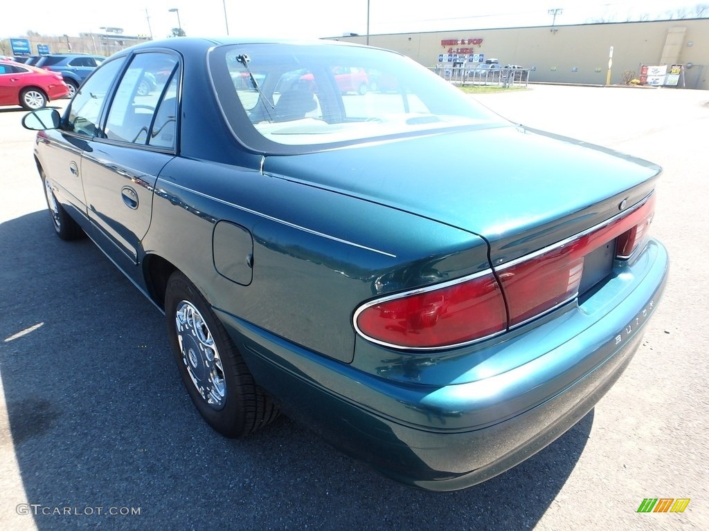 2001 Century Custom - Jasper Green Metallic / Taupe photo #2