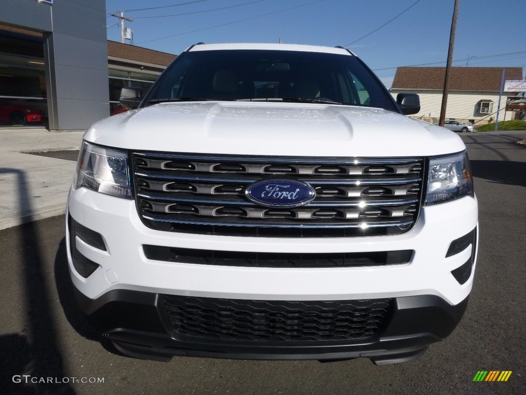 2016 Explorer 4WD - Oxford White / Medium Light Camel photo #2