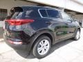 2017 Black Cherry Kia Sportage LX AWD  photo #2