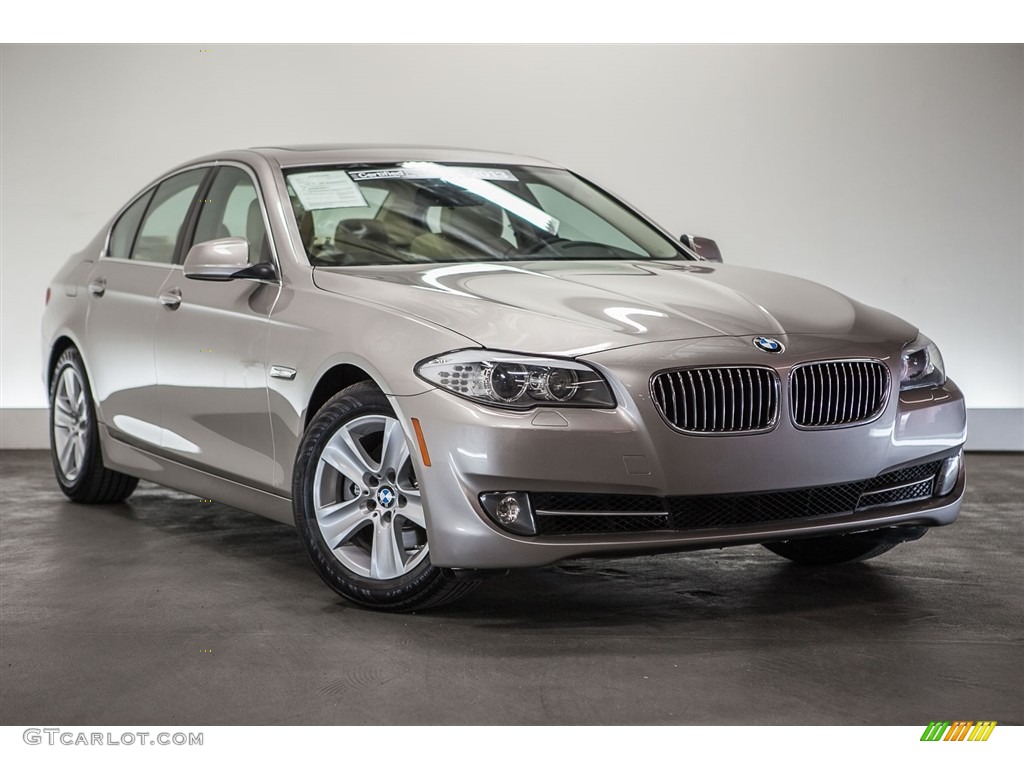 2013 5 Series 528i Sedan - Cashmere Silver Metallic / Venetian Beige photo #12