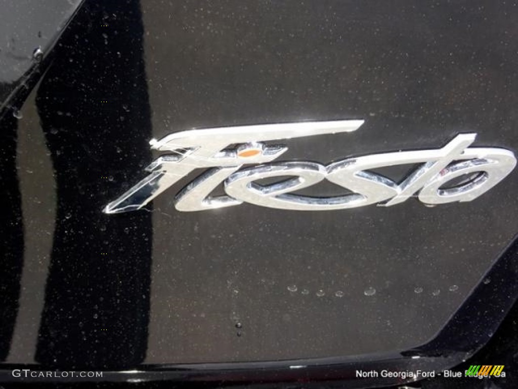2016 Fiesta S Sedan - Shadow Black / Charcoal Black photo #34