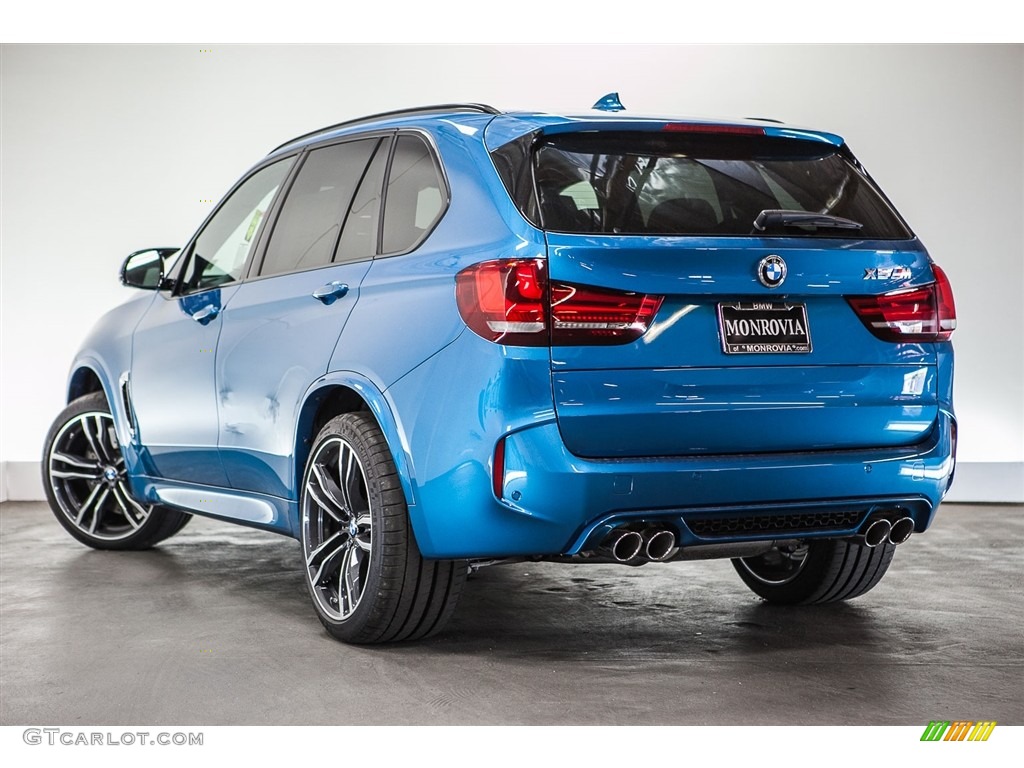 2016 X5 M xDrive - Long Beach Blue Metallic / Silverstone photo #3