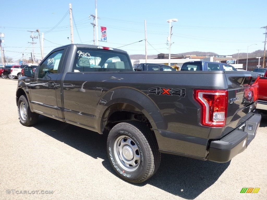 2016 F150 XL Regular Cab 4x4 - Magnetic / Medium Earth Gray photo #6