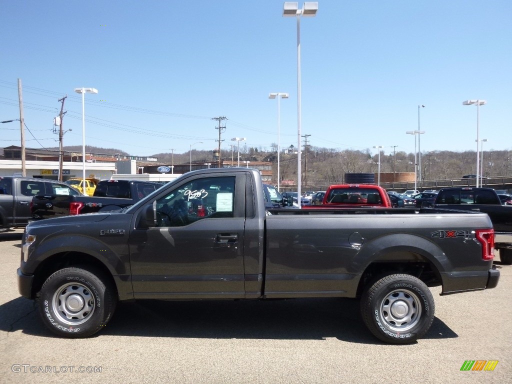 Magnetic 2016 Ford F150 XL Regular Cab 4x4 Exterior Photo #112308771