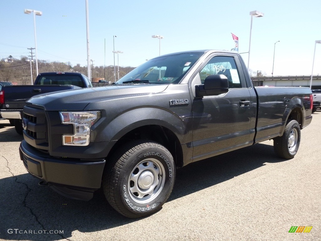Magnetic 2016 Ford F150 XL Regular Cab 4x4 Exterior Photo #112308792