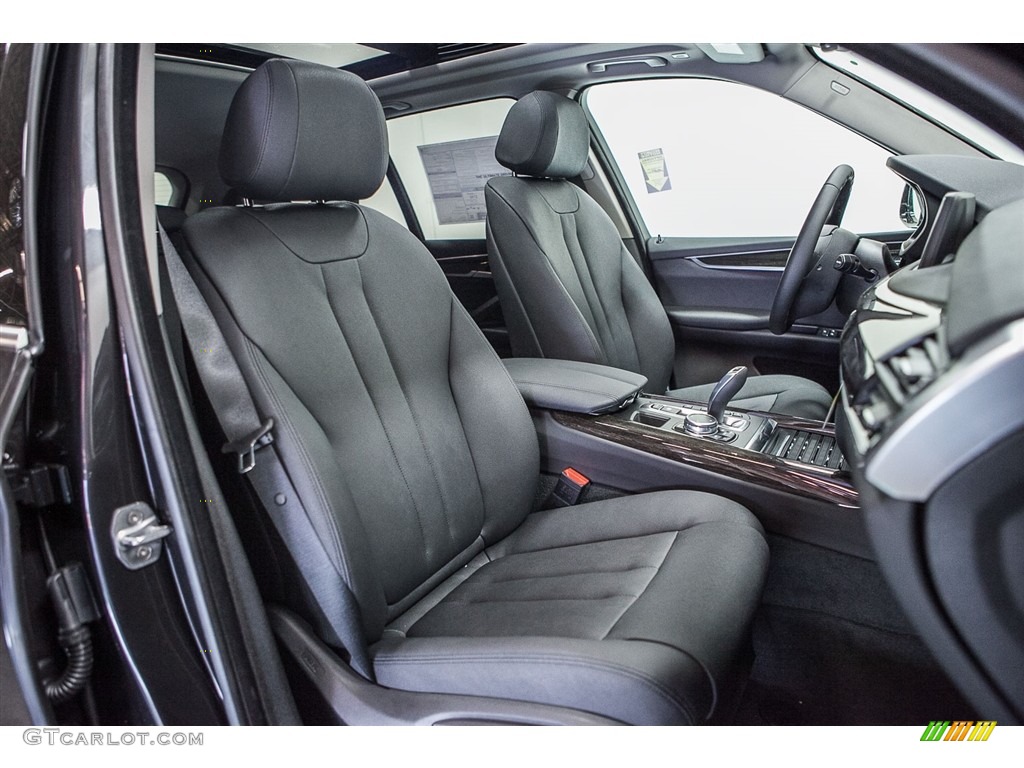 Black Interior 2016 BMW X5 xDrive35d Photo #112308933
