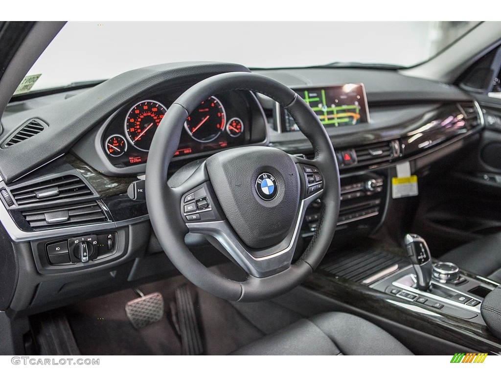 2016 BMW X5 xDrive35d Black Dashboard Photo #112309026