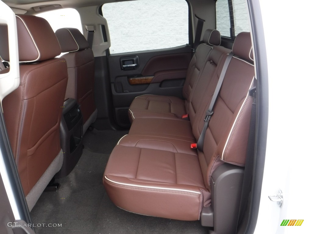 2016 Chevrolet Silverado 1500 High Country Crew Cab 4x4 Rear Seat Photos