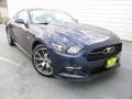 2015 50th Anniversary Kona Blue Metallic Ford Mustang 50th Anniversary GT Coupe  photo #1