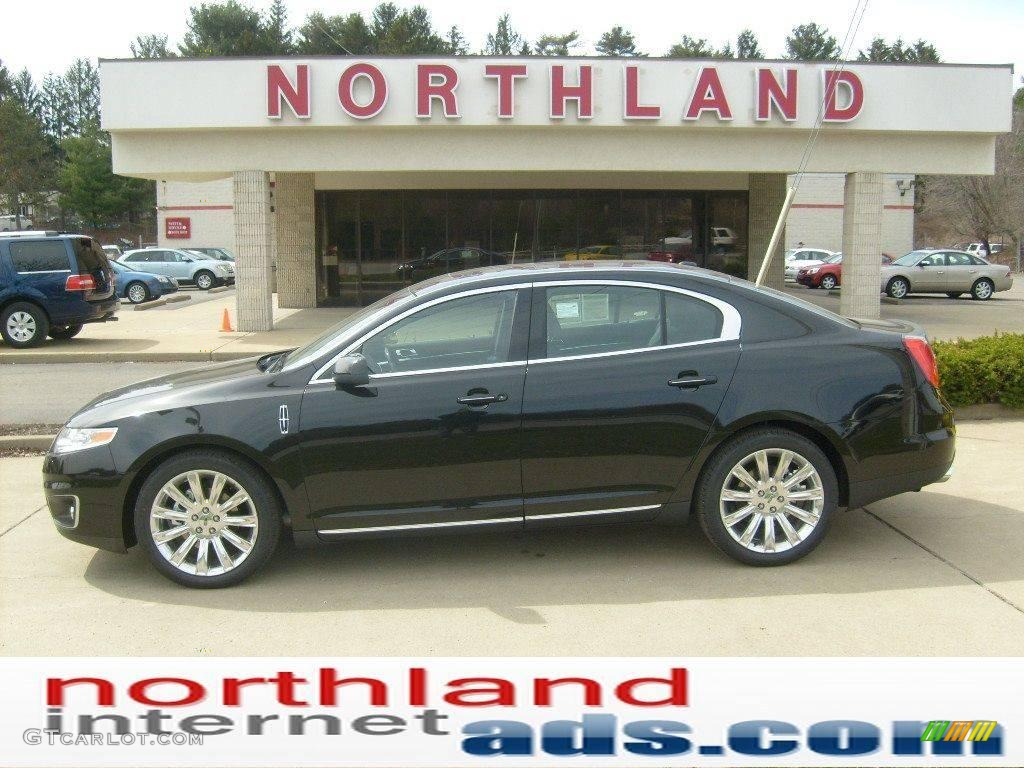 2009 MKS AWD Sedan - Tuxedo Black Metallic / Charcoal Black photo #1