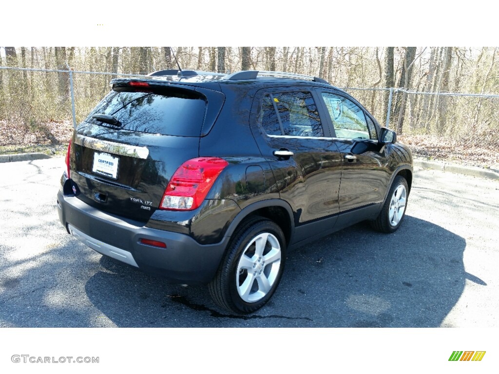 2015 Trax LTZ AWD - Black Granite Metallic / Jet Black photo #7
