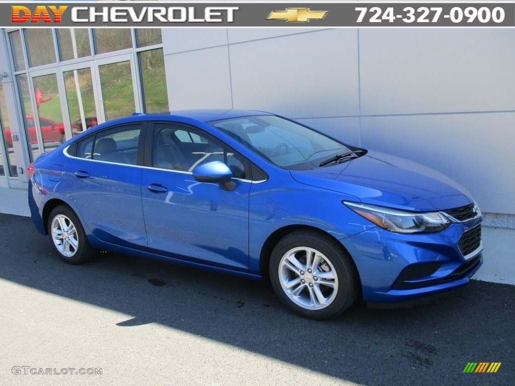 2016 Cruze LT Sedan - Kinetic Blue Metallic / Jet Black photo #1