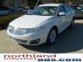 2009 White Chocolate Tri-Coat Lincoln MKS Sedan  photo #7