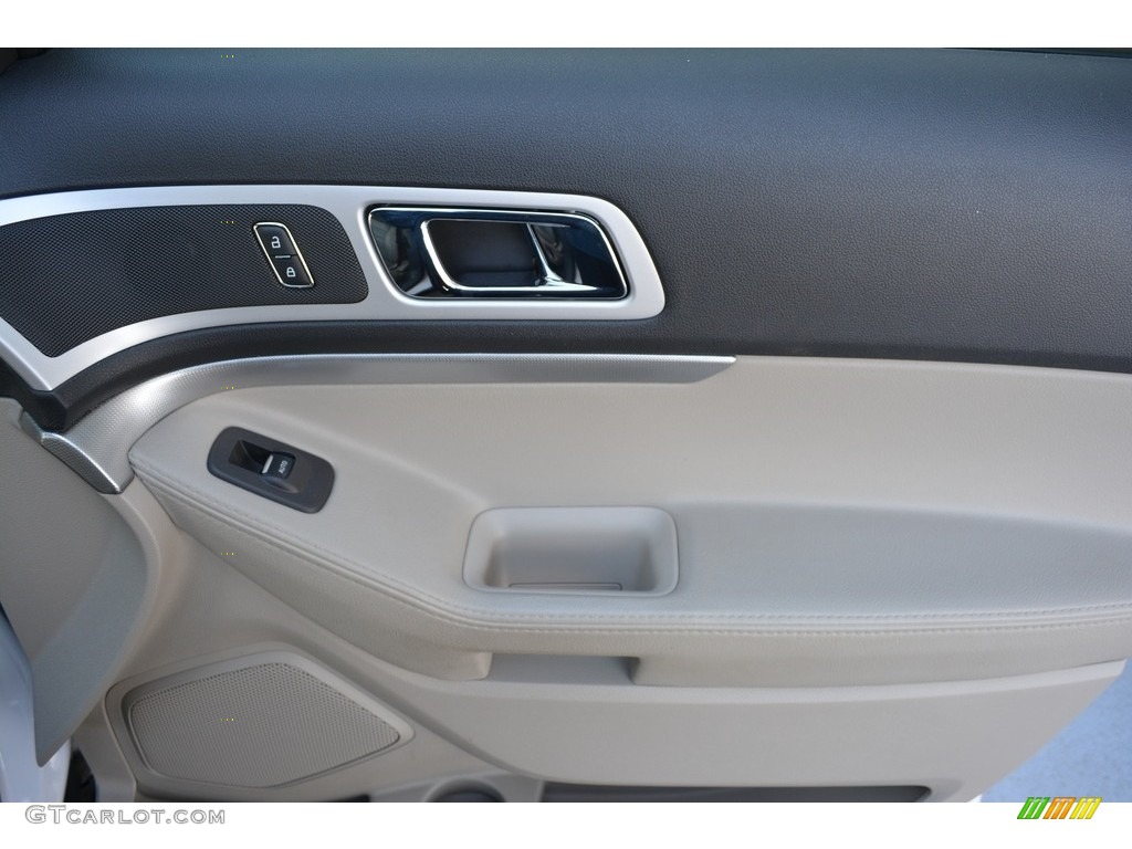 2012 Explorer XLT - White Suede / Medium Light Stone photo #14
