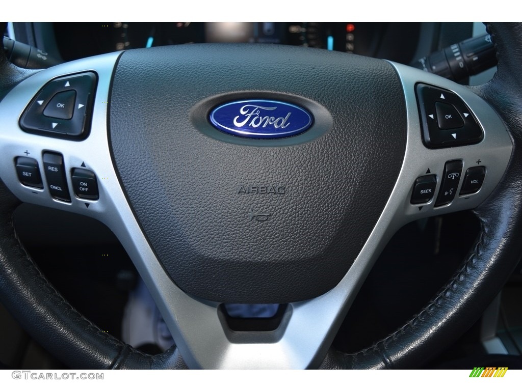 2012 Explorer XLT - White Suede / Medium Light Stone photo #20