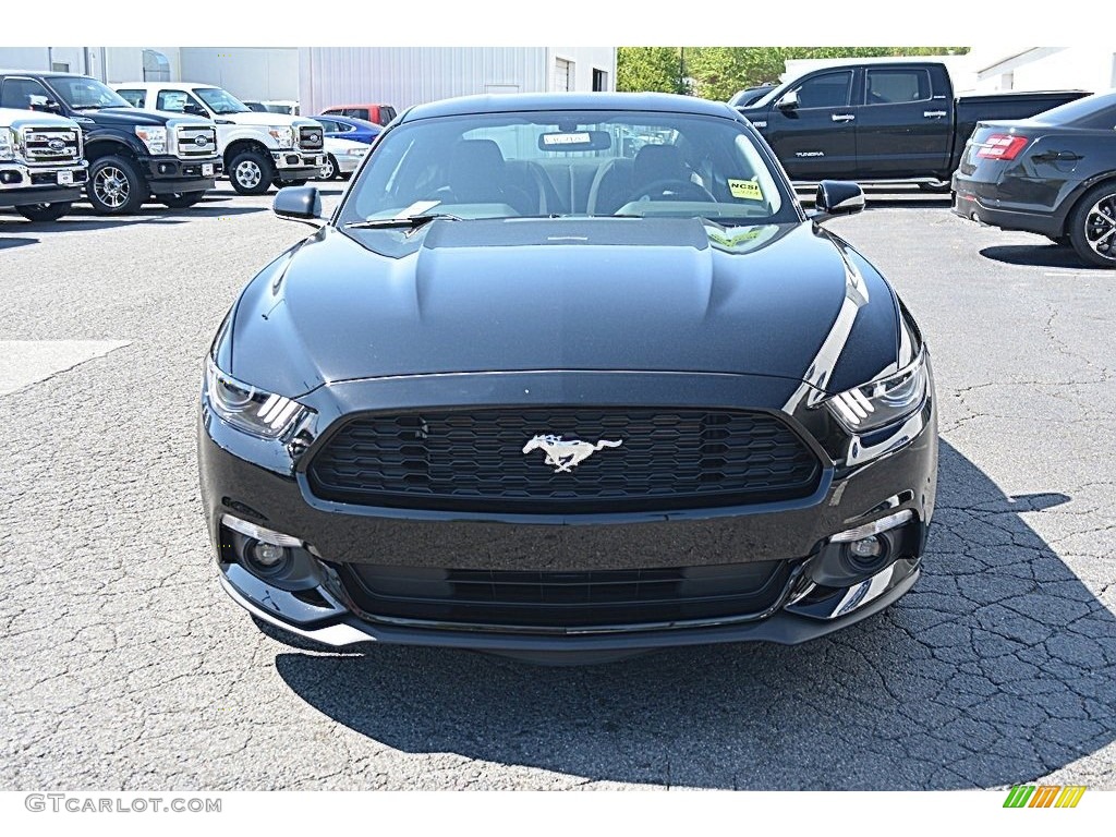 2016 Mustang V6 Coupe - Shadow Black / Ebony photo #4