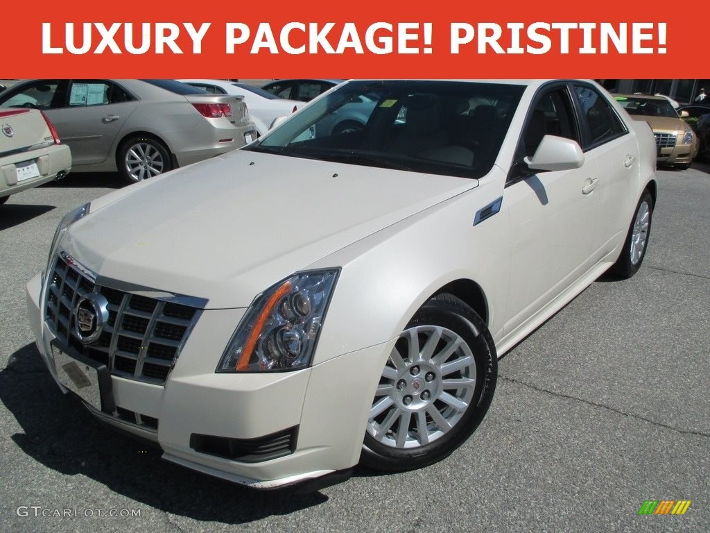 White Diamond Tricoat Cadillac CTS