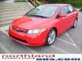 2007 Rallye Red Honda Civic Si Sedan  photo #7