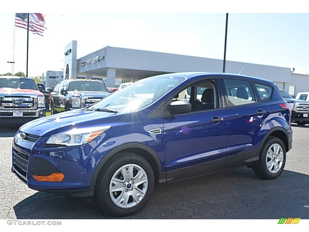 2016 Escape S - Deep Impact Blue Metallic / Charcoal Black photo #3