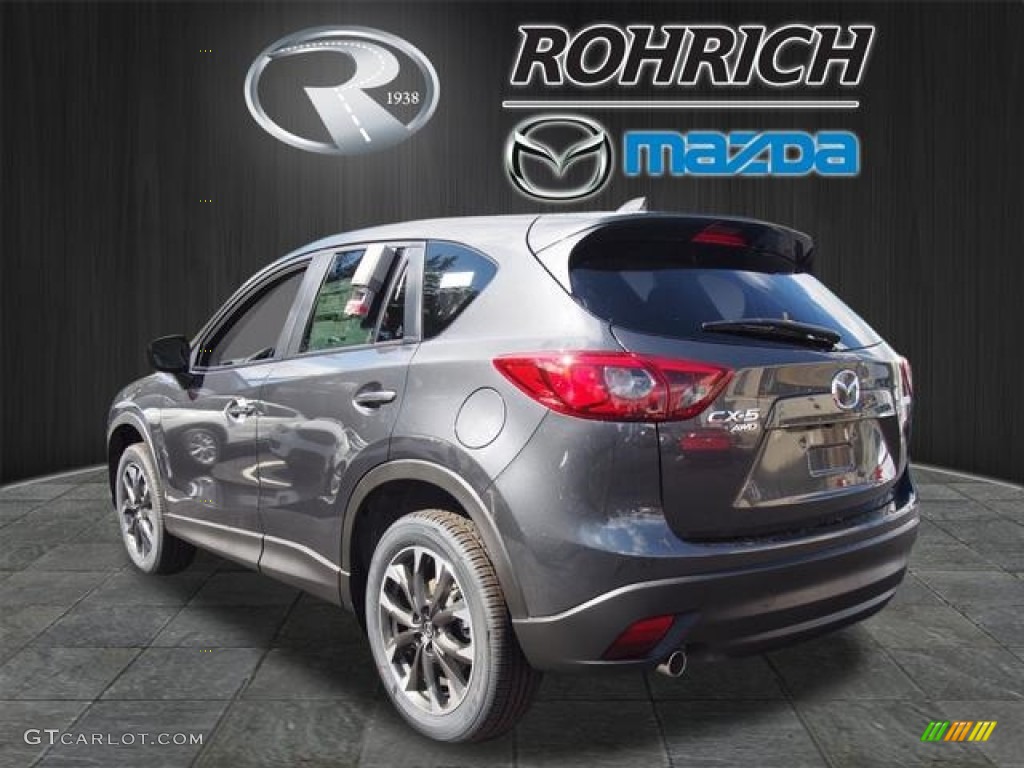 2016 CX-5 Grand Touring - Meteor Gray Mica / Black photo #3