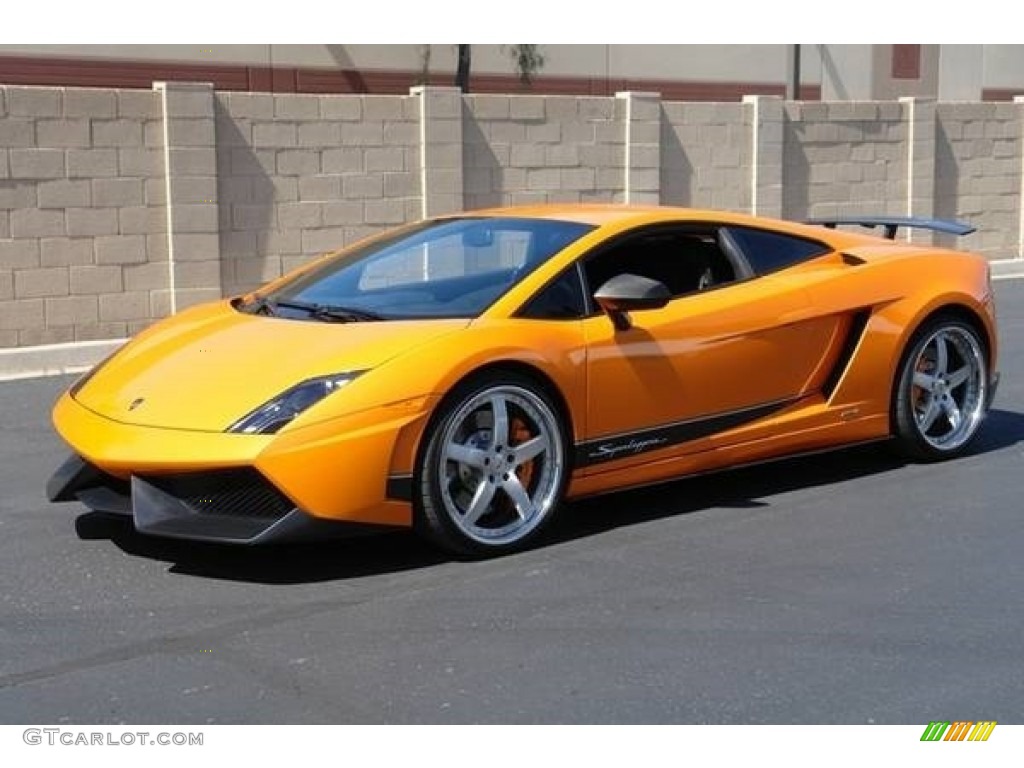 Arancio Borealis (Orange) 2010 Lamborghini Gallardo LP570 Superleggera Exterior Photo #112317549