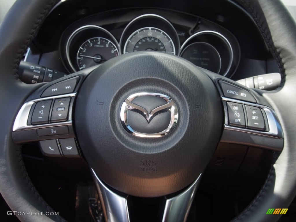 2016 CX-5 Grand Touring - Meteor Gray Mica / Black photo #10